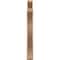 Ekena Millwork 5 1/2-in W x 36-in D x 44-in H Funston Slat Rough Cedar Woodgrain TimberThane Outlooker, Primed Tan OUTUR055X36X44FST24RCPR - alternate 2